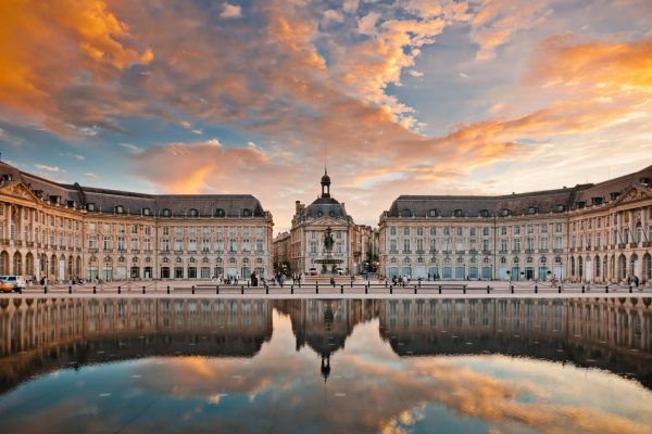 Place de la Bourse in  Bordeaux, France