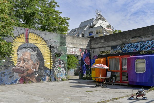 Philippe Barre, fondateur de Darwin et Tanguy Baron, coordinateur des projets Darwin éco-système / Evolution_Bordeaux, le 02/07/2021